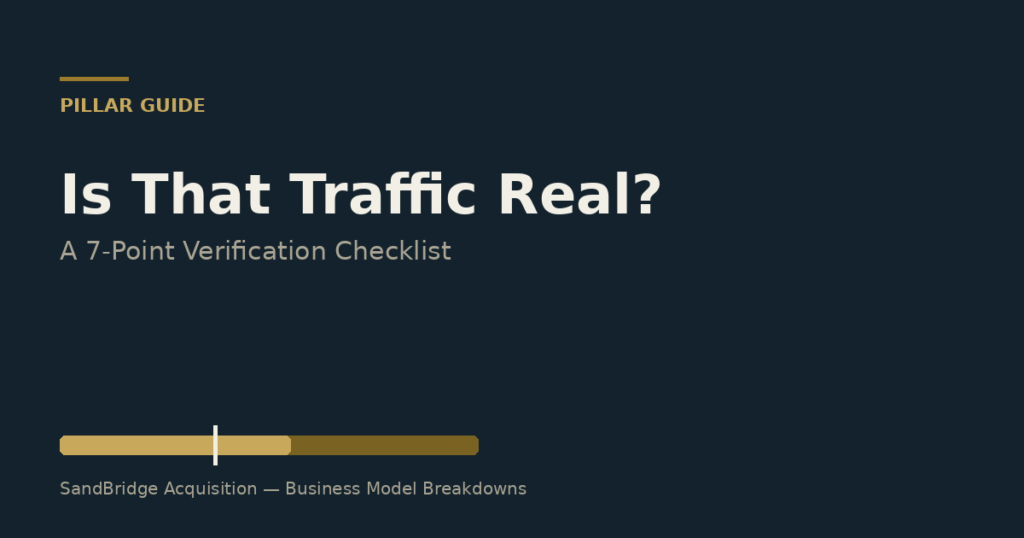 How to Verify if a Website's Traffic Is Real: A 7-Point Checklist