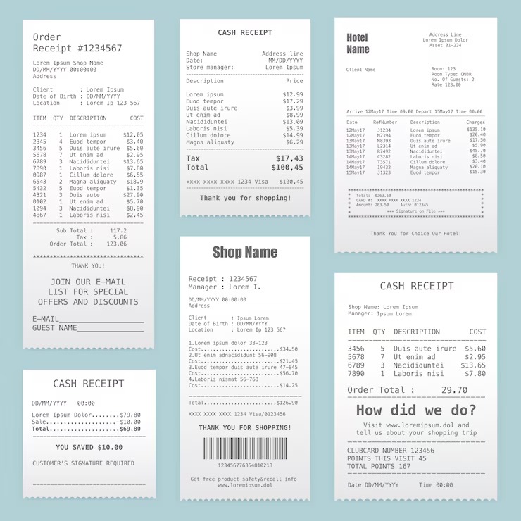 Cash Receipts