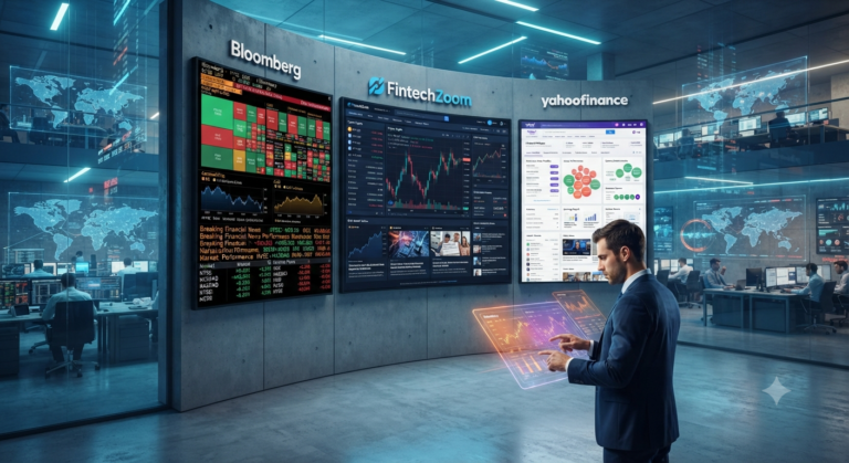 FintechZoom vs Bloomberg vs Yahoo Finance