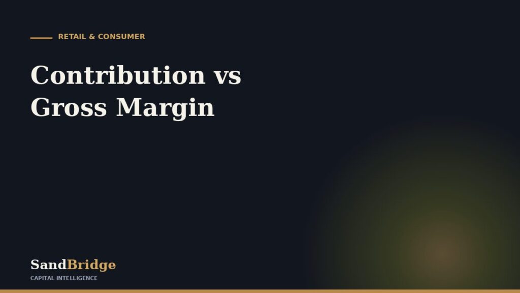 Contribution Margin vs Gross Margin: The Difference That Changes Decisions