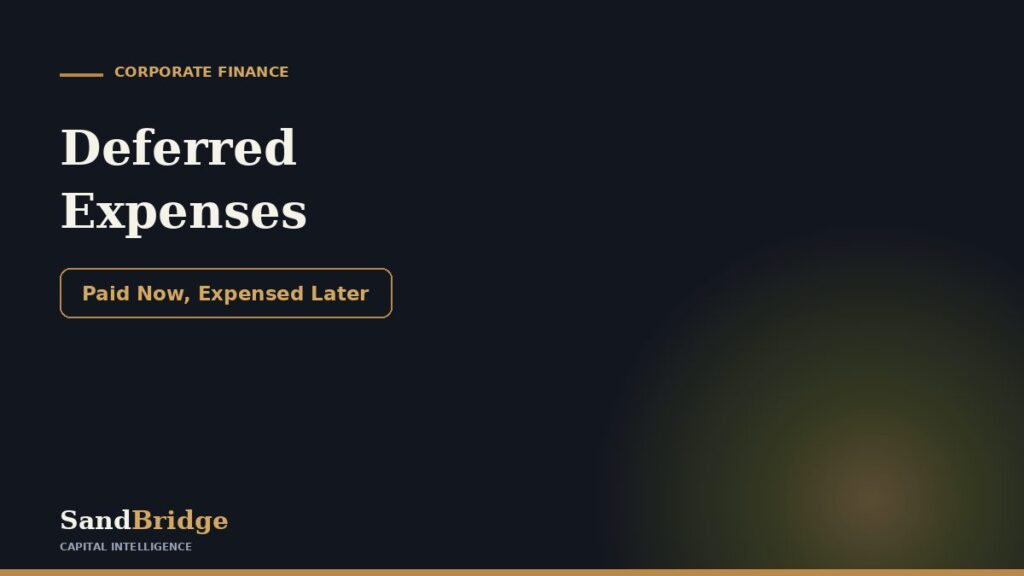 Deferred Expenses: Definition, Examples & Entries