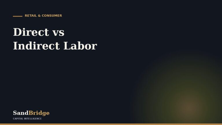 Direct vs Indirect Labor: Classification & Cost Treatment