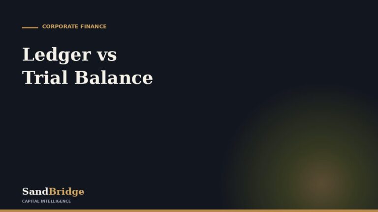 General Ledger vs Trial Balance: Roles in the Cycle