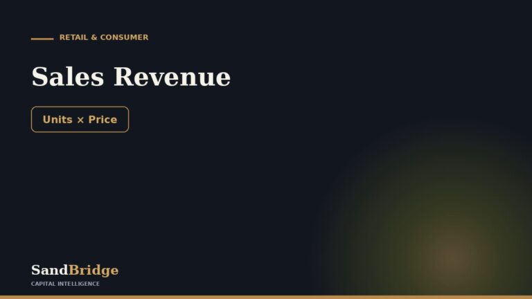 Sales Revenue: Definition, Formula & Recognition