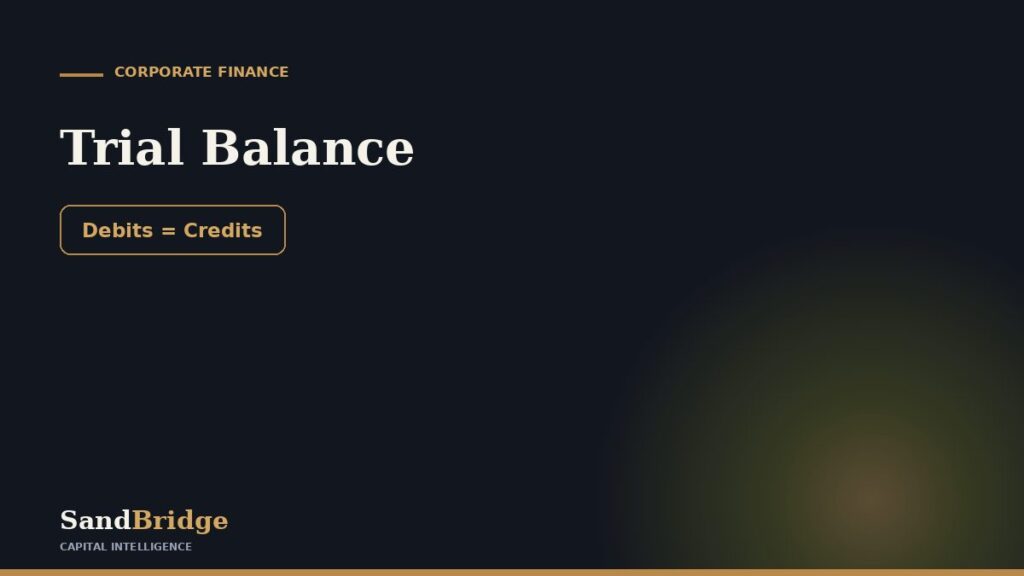 Trial Balance: Definition, Format & Worked Example