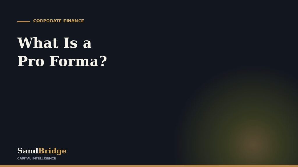 What Is a Pro Forma? Every Meaning in Business